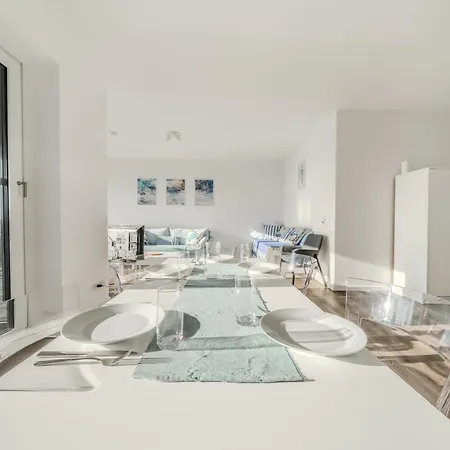 Apartmán Kuesten Loft Fluxus Delft-blick, 1 Balkon, 80qm *