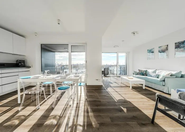 Appartamento Kuesten Loft Fluxus Delft-blick, 1 Balkon, 80qm